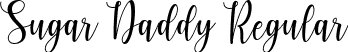 Sugar Daddy Regular font - Sugar Daddy.ttf