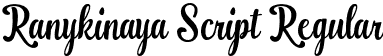 Ranykinaya Script Regular font - Ranykinaya.otf