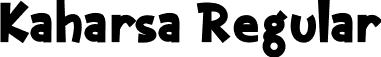 Kaharsa Regular font - Kaharsa.otf