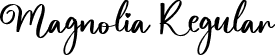 Magnolia Regular font - magnolia.ttf