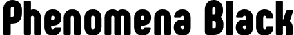 Phenomena Black font - Phenomena-Black.otf