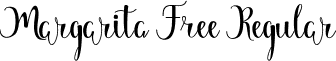 Margarita Free Regular font - Margarita Free.ttf