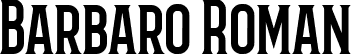 Barbaro Roman font - barbaro.ttf