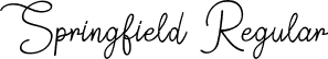 Springfield Regular font - Springfield.ttf