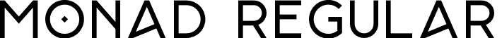 Monad Regular font - Monad.otf