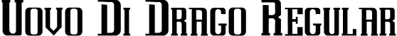 Uovo Di Drago Regular font - UovoDiDrago.otf