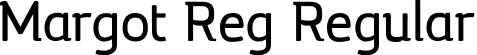 Margot Reg Regular font - Margot-Regular.ttf