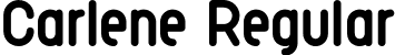 Carlene Regular font - Carlene.otf