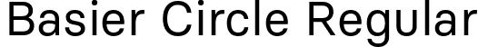 Basier Circle Regular font - BasierCircle-Regular.otf