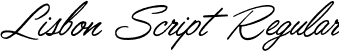 Lisbon Script Regular font - Lisbon-Script.otf