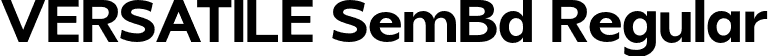 VERSATILE SemBd Regular font - Versatile Semibold 1.otf