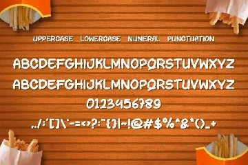 Junk Food Font