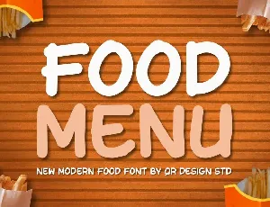 Junk Food Font