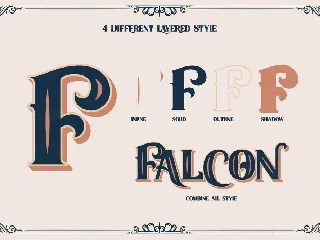 FIELDSTONE - LAYERED FONTS