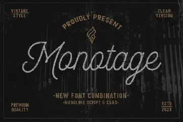 Monotage Font Duo