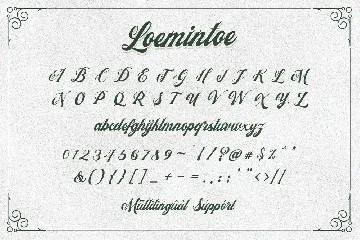 Loemintoe font