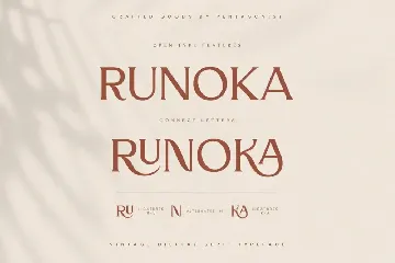 Runoka | Vintage Serif Font