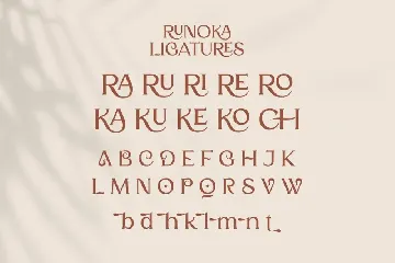 Runoka | Vintage Serif Font