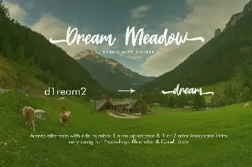 Dream Meadow Font