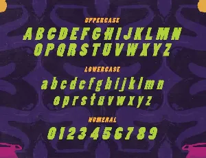 Bigot - A Horror Display Typeface font