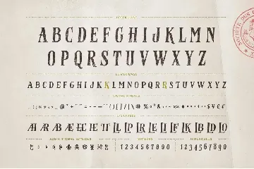 Silent Creek Vintage Serif font