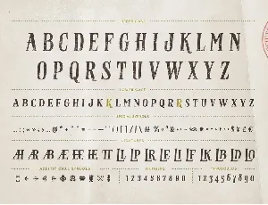 Silent Creek Vintage Serif font