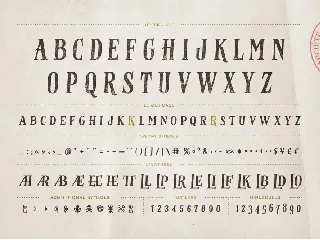 Silent Creek Vintage Serif font