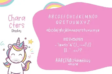 Hello Unicorn Font Duo