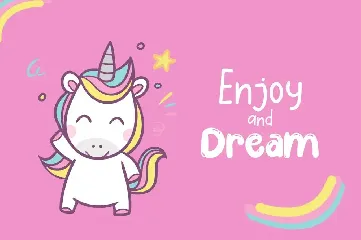 Hello Unicorn Font Duo