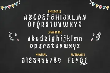 Chalkdraw - Handwritten Chalk Font