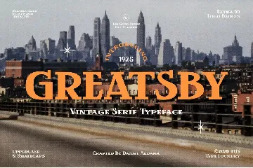 Greatsby Typeface font