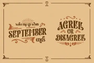 Crowded Vintage Font