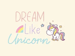 Little Unicorn Font Duo