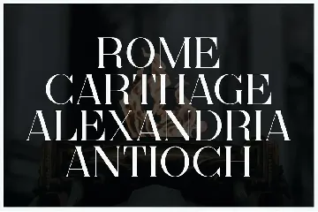 Constantine - Luxury Display Serif font