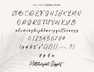 Dreamelly font