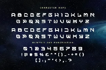 Mars Landing - Futuristic Techno font