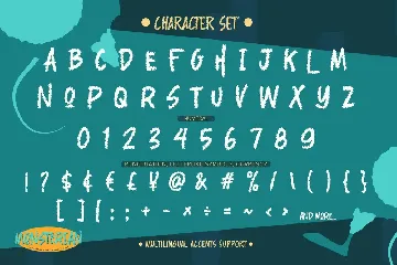 Monsterian - Handmade Moster Display Font