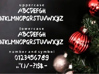 Christmas  Summer Font