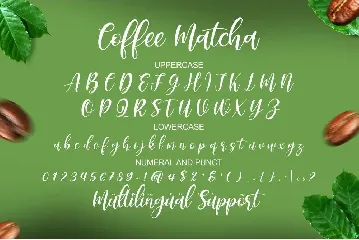 Coffee Matcha font