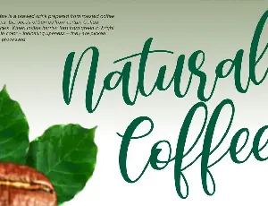 Coffee Matcha font