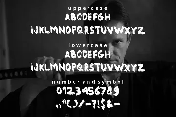 Samurai font