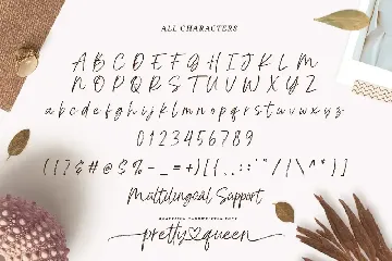 Pretty Queen - Chic Brush Font