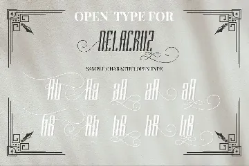 Delacruz - Elegant Display Font