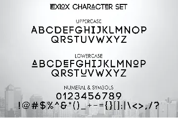 Lexlox Font