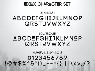 Lexlox Font