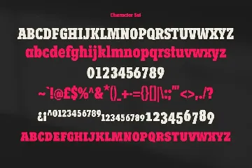 Jeffjak Retro Slab Serif Font