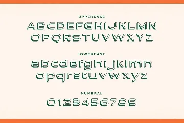 Modeon - Layered Font Family