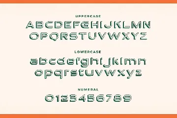 Modeon - Layered Font Family