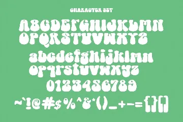 Skin Slow Retro Groofy Display Font