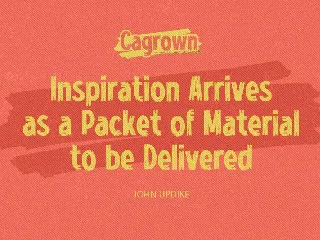 Cagrown - Unique Brush Display Font